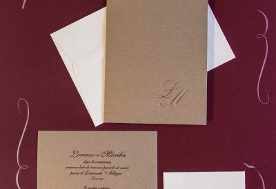 partecipazioni di nozze E45600