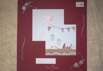 partecipazione di matrimonio P9010