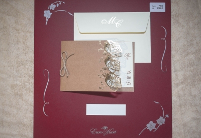 partecipazione di matrimonio P9011