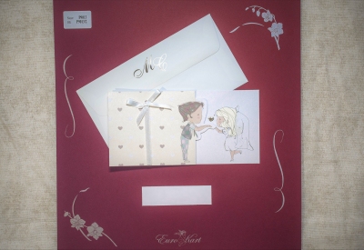 partecipazione di matrimonio P9013