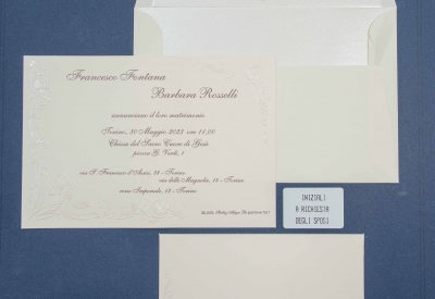 partecipazione di matrimonio 05-1675