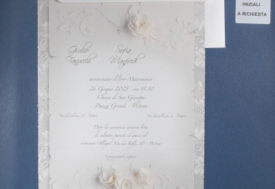 partecipazione di matrimonio 0557