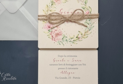 partecipazione di matrimonio 0702