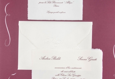 partecipazione di nozze Amalfi B1