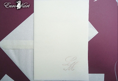 partecipazione di matrimonio E45544