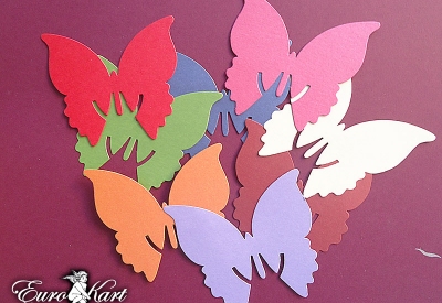 Farfalle Segnaposto Colorate