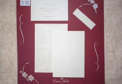 partecipazione di matrimonio E47523